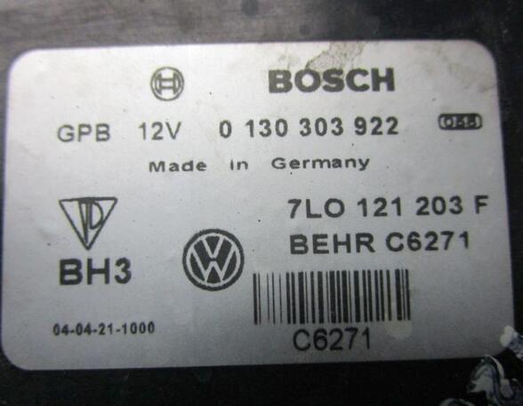 Elektrische motor radiateurventilator VW Touareg (7L6, 7L7, 7LA)
