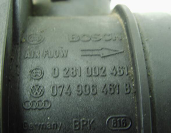 Luftmassenmesser 1,9TDI 074906461B (1,9 Diesel(1896ccm) 96KW AWX AWX
Automatik 4-Gang)
