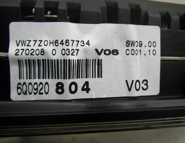 Steuergerät Motor VW Polo IV (9N) 1.2  51 kW  69 PS (05.2007-11.2009)