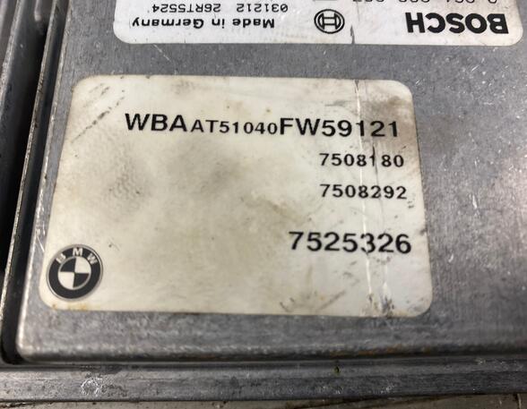 62844 Steuergerät Motor BMW 3er 316ti N42D18A Compact (E46)7525326