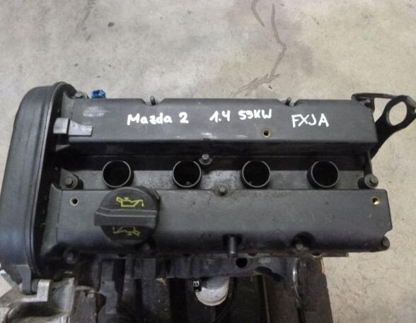 Motor ohne Anbauteile Motorcode FXJA MAZDA 2 (DY) 1.4 59 KW