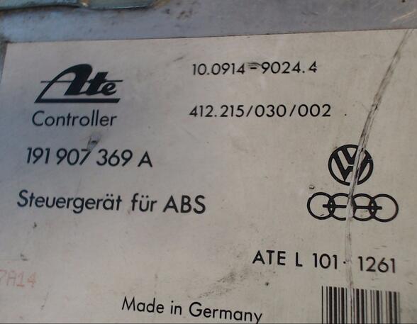 ABS STEUERGERÄT (Bremsen vorn) VW Golf Benzin (19 E) 1781 ccm 66 KW 1985>1991