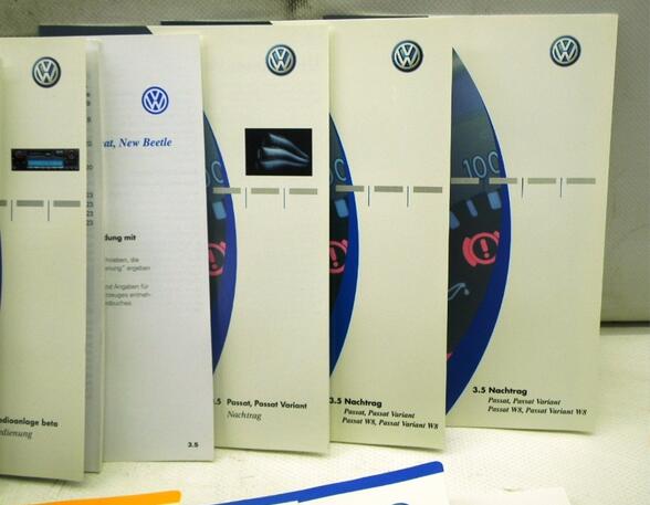 Operation manual VW Passat Variant (3B6)