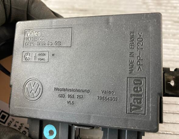 64404 Steuergerät Wegfahrsperre VW Polo III (6N2) 6X0953257