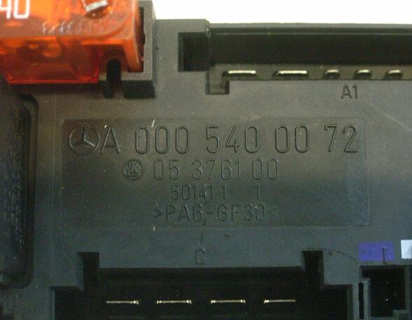 438131 Sicherungskasten MERCEDES-BENZ C-Klasse T-Modell (S202) 0005400072