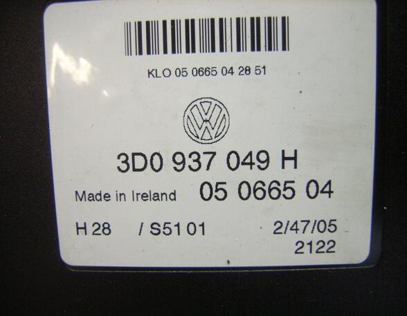 432199 Steuergerät VW Phaeton (3D) 3D0937049H