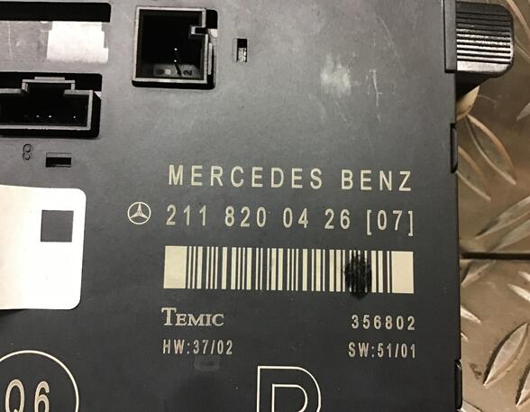 458279 Steuergerät Tür MERCEDES-BENZ E-Klasse (W211) 2118200426