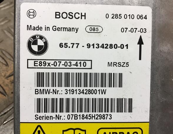 460217 Steuergerät Airbag BMW 1er (E87) 0285010064