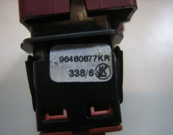 437751 Schalter für Warnblinker CITROEN C4 (L) 96480877KR
