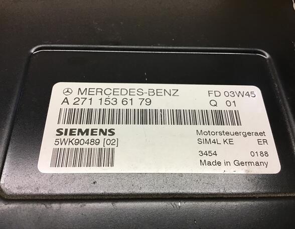 476548 Steuergerät Motor MERCEDES-BENZ C-Klasse (W203) 5WK90489