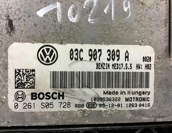 Regeleenheid motoregeling VW Golf V (1K1), VW Golf VI (5K1), VW Scirocco (137, 138)