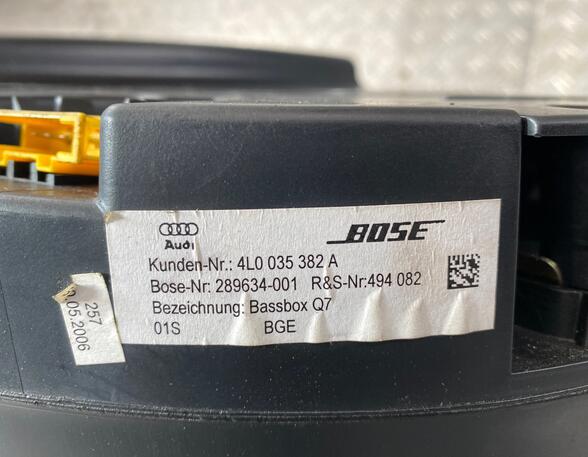 64898 Subwoofer Bose AUDI Q7 (4L) 4L0035382A