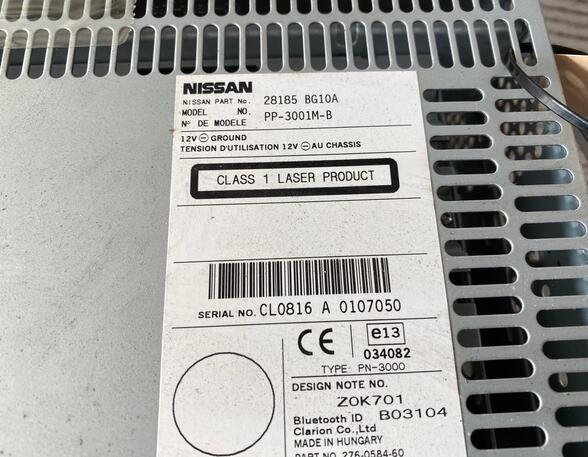 62571 Radio NISSAN Micra III (K12) 28185BG10A