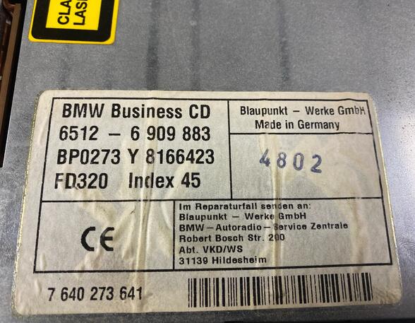 73587 Radio Business BMW 3er (E46) 6909883