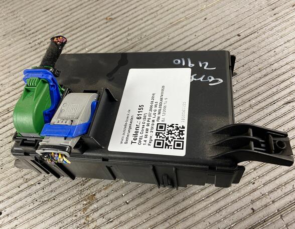 Fuse Box OPEL Corsa D (S07)