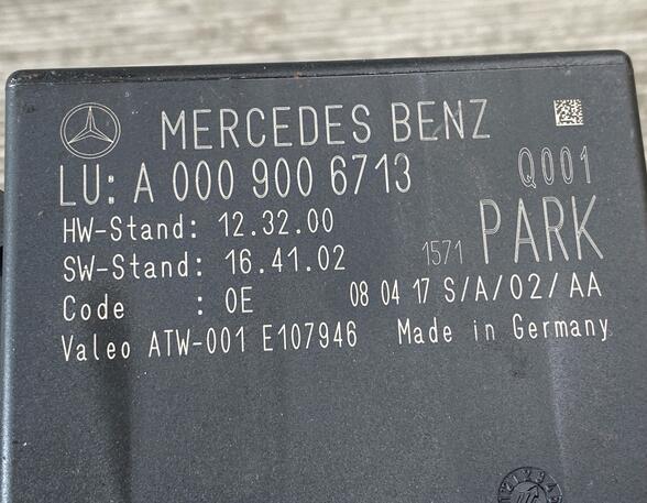 Parking Aid Control Unit MERCEDES-BENZ A-Klasse (W176)