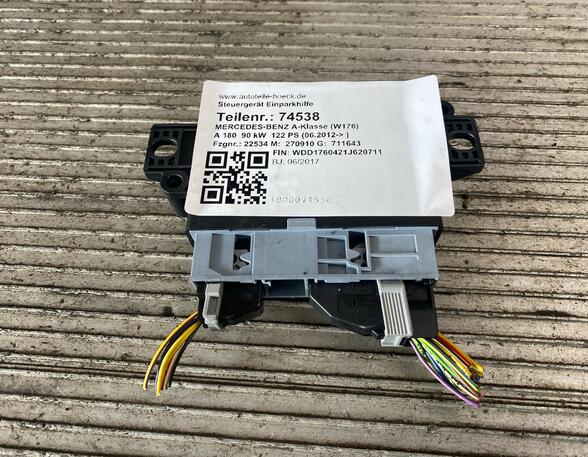 Parking Aid Control Unit MERCEDES-BENZ A-Klasse (W176)