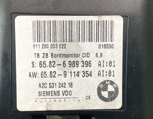 Beeldscherm boordcomputer BMW 5er (E60), BMW 5er (F10), BMW 5er Touring (E61), BMW 5er Touring (F11)