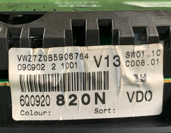 71469 Tachometer VW Polo IV (9N) 6Q0920820N