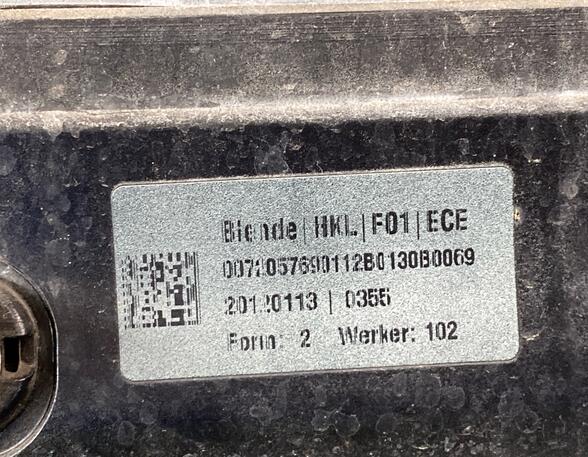 74652 Abdeckung Kofferraum BMW 7er (F01, F02) 7211106