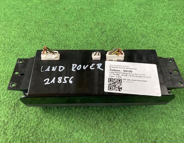 59190 Bedienelement für Klimaanlage LAND ROVER Range Rover Sport (L320) JFC00061