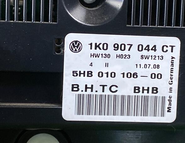 Bedieningselement airconditioning VW Tiguan (5N), VW Golf V (1K1), VW Golf VI (5K1), VW Golf V Variant (1K5)