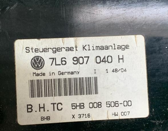 72465 Bedienelement für Klimaanlage VW Touareg I (7L) 7L6907040H