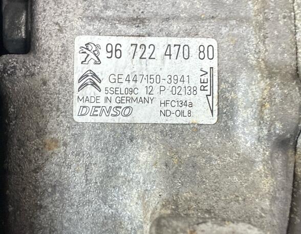 76402 Klimakompressor CITROEN C3 II (SC) 9672247080