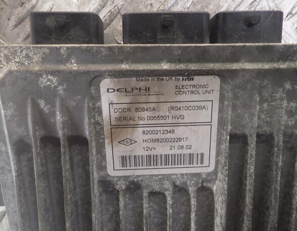 43599 Steuergerät Motor RENAULT Clio II (B) 1.5 dCi  60 kW  82 PS (06.2001-> )