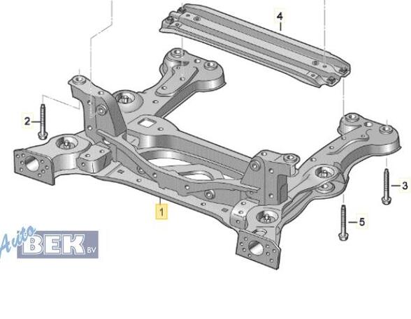 Front asdrager VW ID.3 (E11)