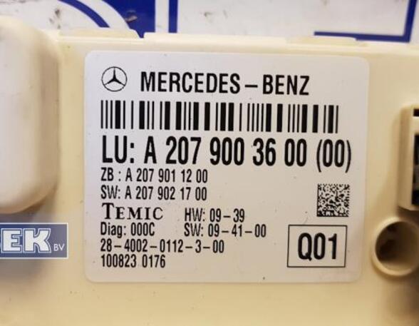 P10688733 Steuergerät MERCEDES-BENZ E-Klasse Coupe (C207) A2079003600