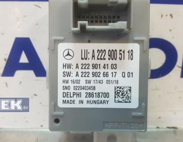 P14143309 Steuergerät Beleuchtung MERCEDES-BENZ E-Klasse (W213) A2229005118