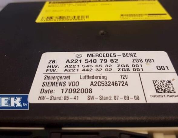 P11605209 Steuergerät Luftfederung MERCEDES-BENZ S-Klasse (W221) A2215407962