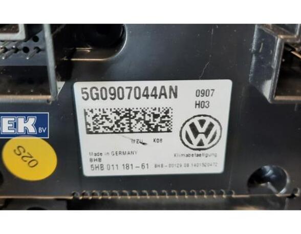 P16789209 Heizungsbetätigung (Konsole) VW Golf Sportsvan (AM) 5G0907044AN