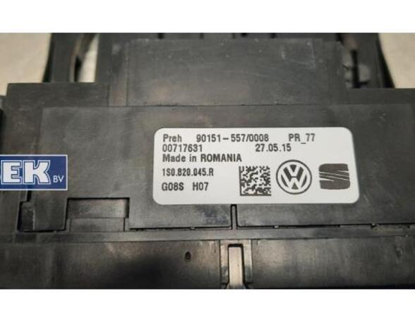 Heating & Ventilation Control Assembly VW UP! (121, 122, 123, BL1, BL2, BL3)