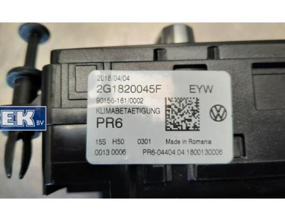 Heating & Ventilation Control Assembly VW Polo (AW1, BZ1)