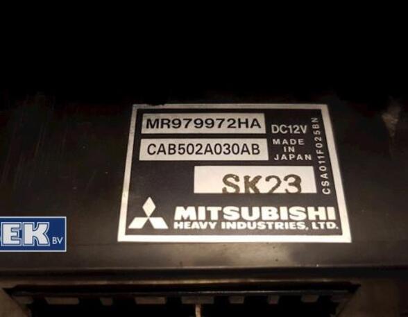 Heating & Ventilation Control Assembly MITSUBISHI Outlander I (CU W)