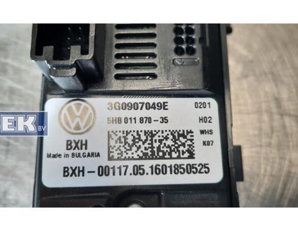 P18390438 Heizungsbetätigung (Konsole) VW Passat B8 (3G) 3G0907049E