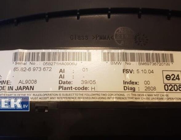 P14102560 Monitor Navigationssystem BMW 3er Touring (E91) 65826973672