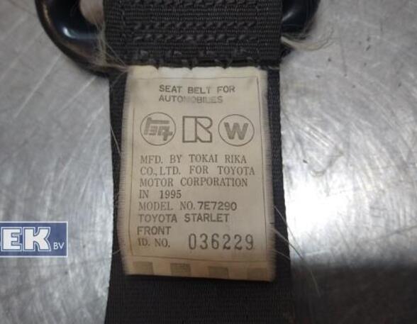 Safety Belts TOYOTA Starlet (P8)