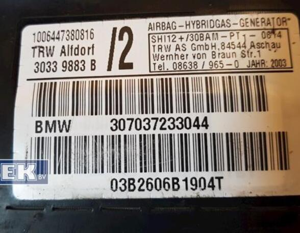 Side Airbag BMW X5 (E53)