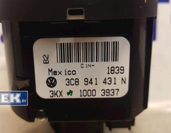 P10617986 Schalter für Licht VW Golf VI (5K) 3C8941431N