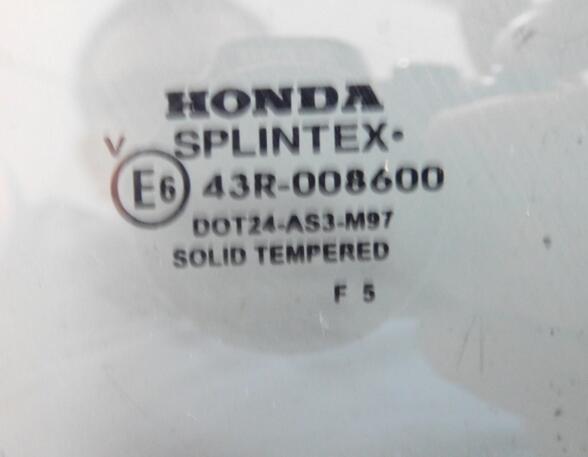 Seitenscheibe Türscheibe HR hinten rechts Honda CR-V  (Typ:RD8) CR-V S