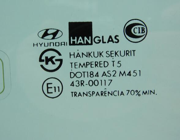 Door Glass HYUNDAI COUPE (GK)