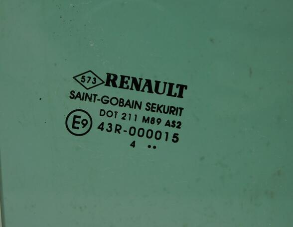 Seitenscheibe Türscheibe HR hinten rechts Renault Modus Lim. (Typ:FP0/JP0)