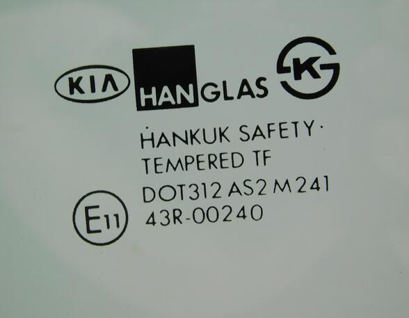 Door Glass KIA SPORTAGE (K00)