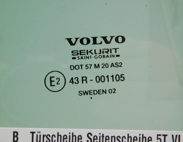 Türscheibe Seitenscheibe 5T VL vorne links Volvo S60 Lim. (Typ:RS) S 60 *