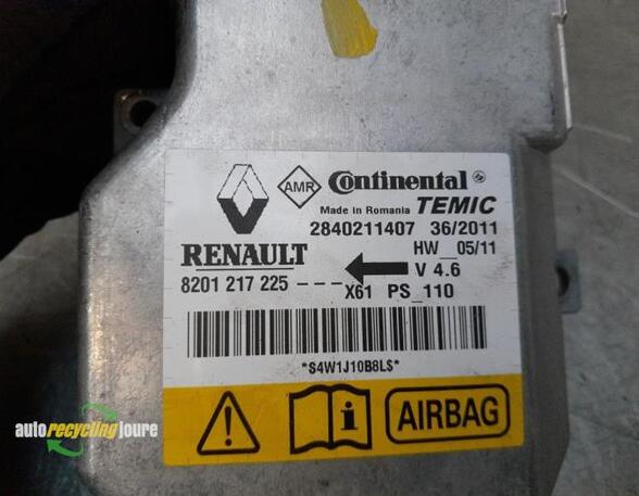 Regeleenheid airbag RENAULT Kangoo Express (FW0/1)