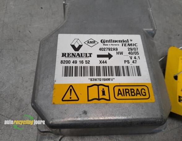 Airbag Control Unit RENAULT Twingo II (CN0)