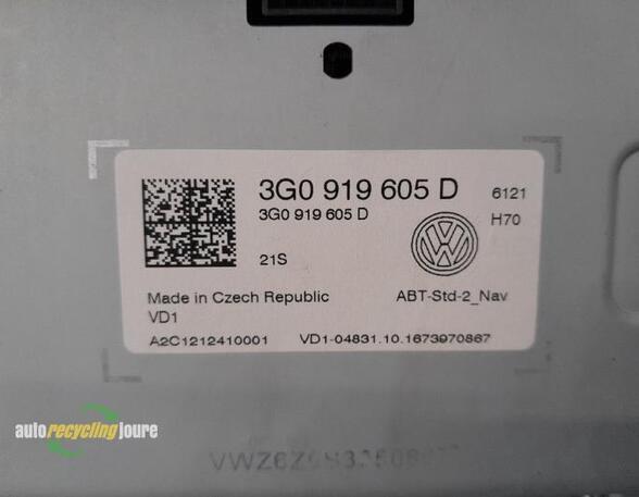 P20271725 Multifunktionsanzeige VW Touran II (5T) 3G0919605D